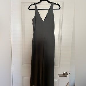 F21 olive green jumpsuit
